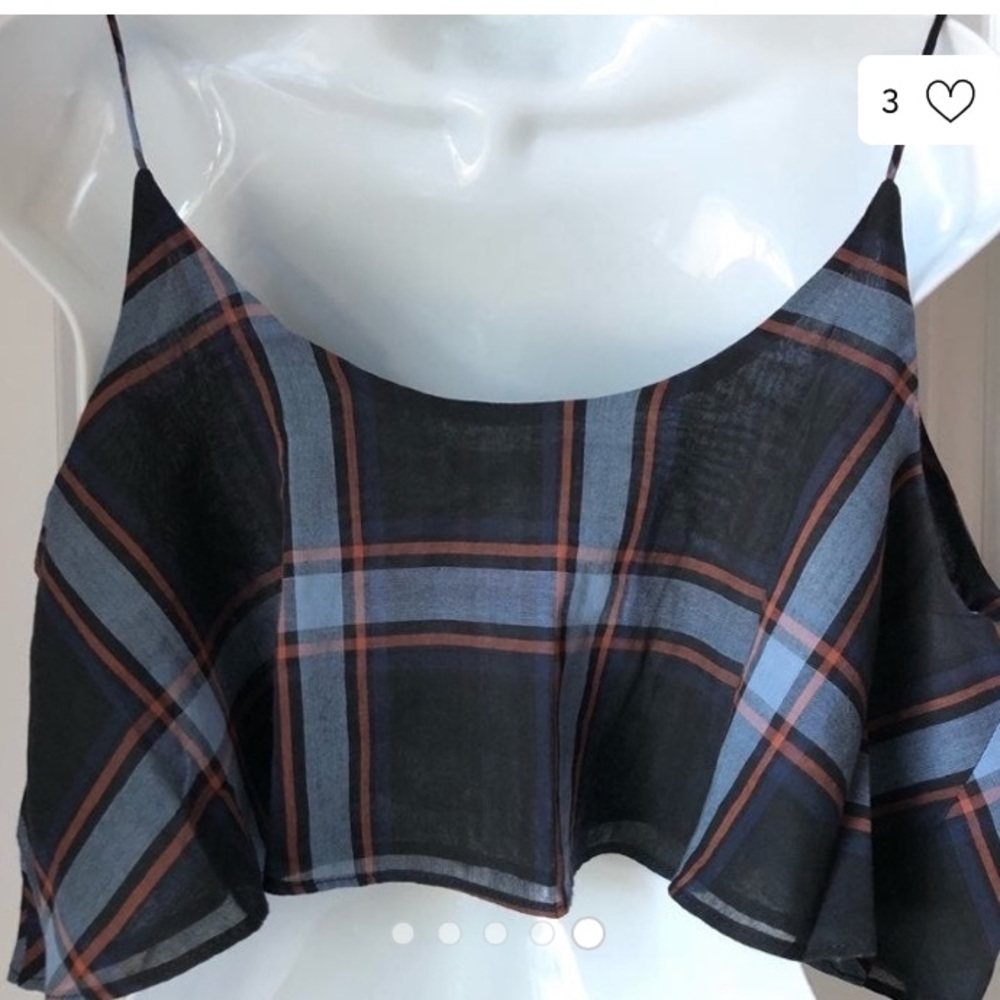 BDG urban outfitters plaid tank top